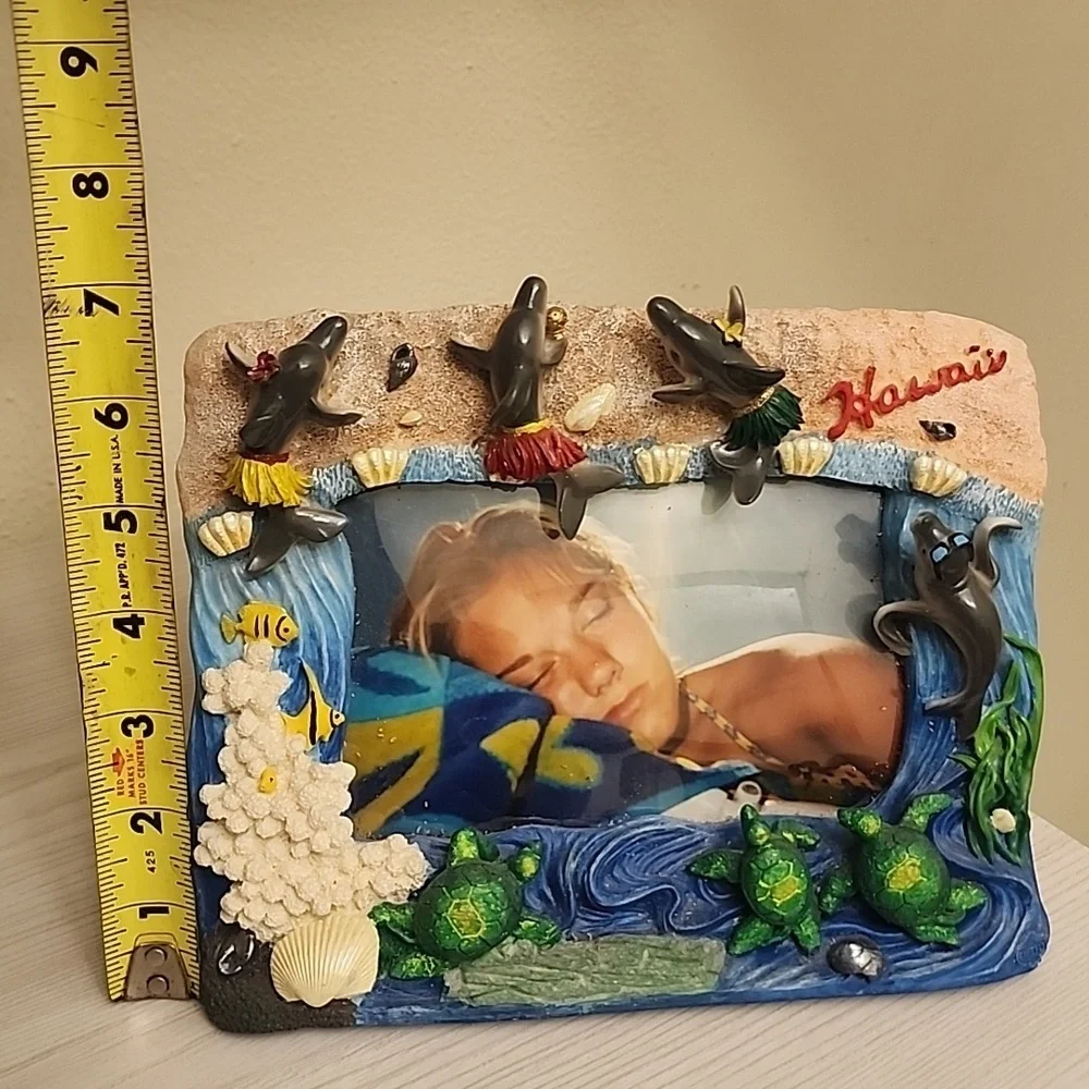 Hawaii sea life picture frame